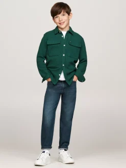 Jeansy*Tommy Hilfiger Jeansy O Zielonkawym Odcieniu GREENCAST