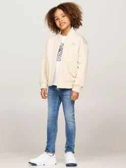 Jeansy*Tommy Hilfiger Jeansy Scanton Y O Wąskim Kroju OCEANBLUE