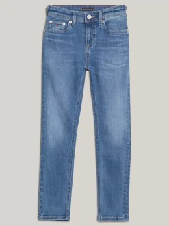 Jeansy*Tommy Hilfiger Jeansy Scanton Y O Wąskim Kroju OCEANBLUE