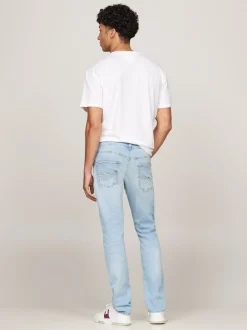 Jeansy*Tommy Hilfiger Jeansy Scanton Z Efektem Wyblaknięcia DENIM LIGHT
