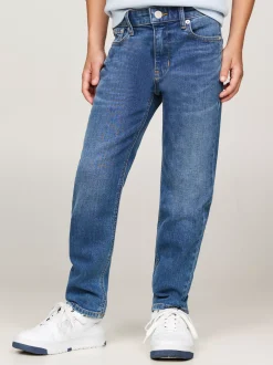 Jeansy*Tommy Hilfiger Jeansy Skater Z Efektem Znoszenia STREAKYBLUE