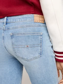 Jeansy*Tommy Hilfiger Jeansy Sophie Z Obcisłym Stanem DENIM LIGHT