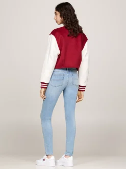 Jeansy*Tommy Hilfiger Jeansy Sophie Z Obcisłym Stanem DENIM LIGHT