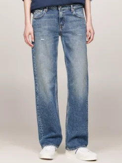 Jeansy*Tommy Hilfiger Jeansy Sophie Z Prostymi Nogawkami DENIM MEDIUM