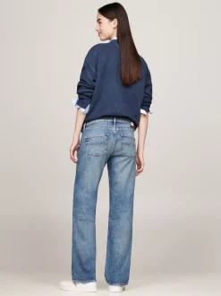 Jeansy*Tommy Hilfiger Jeansy Sophie Z Prostymi Nogawkami DENIM MEDIUM