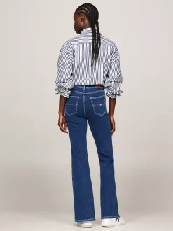 Jeansy*Tommy Hilfiger Jeansy Sylvia O Rozszerzanym Kroju DENIM MEDIUM