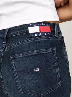 Jeansy*Tommy Hilfiger Jeansy Sylvia Z Efektem Wyblaknięcia DENIM DARK