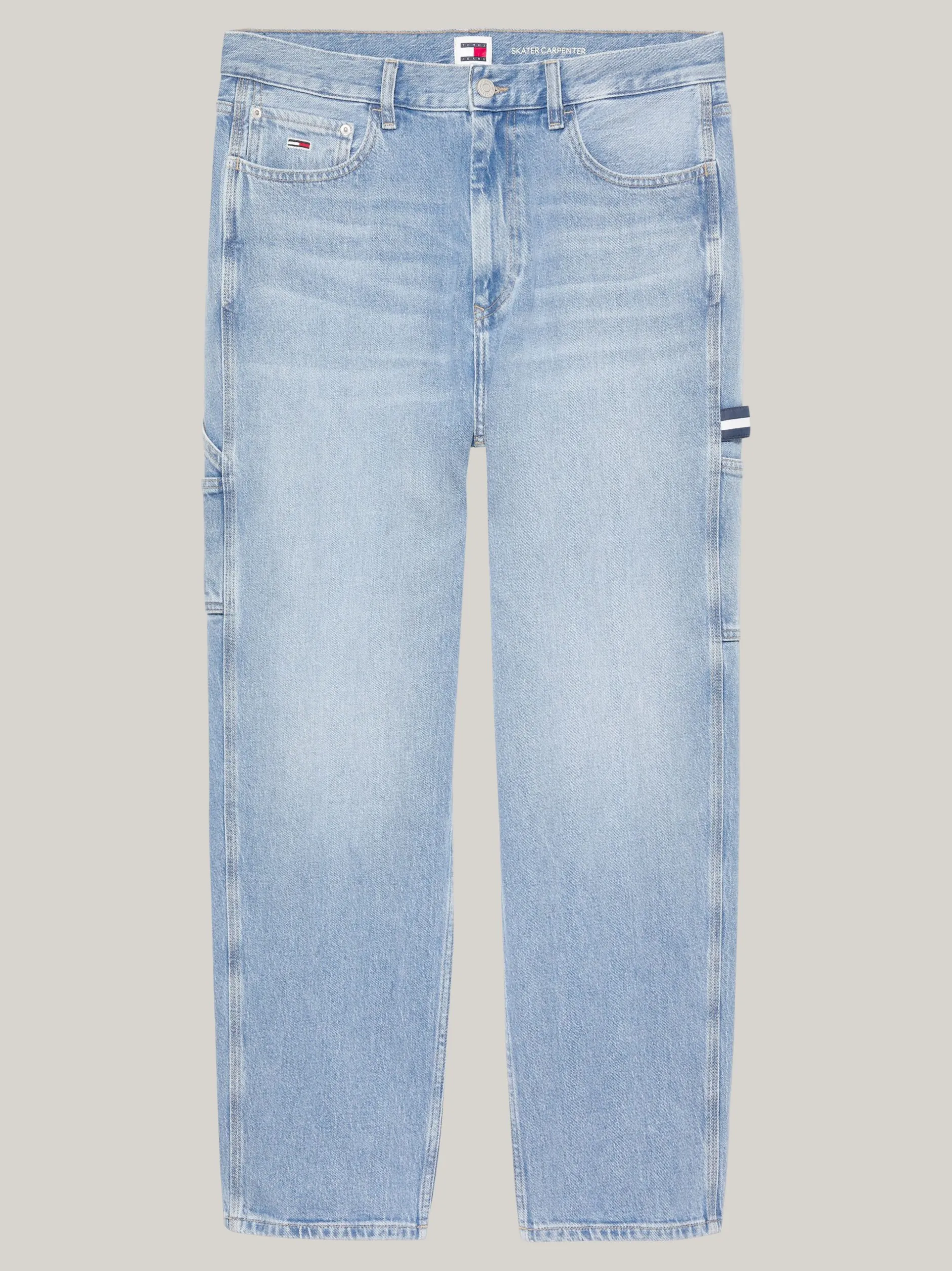 Jeansy*Tommy Hilfiger Jeansy Typu Skater O Fasonie Stolarskim DENIM LIGHT