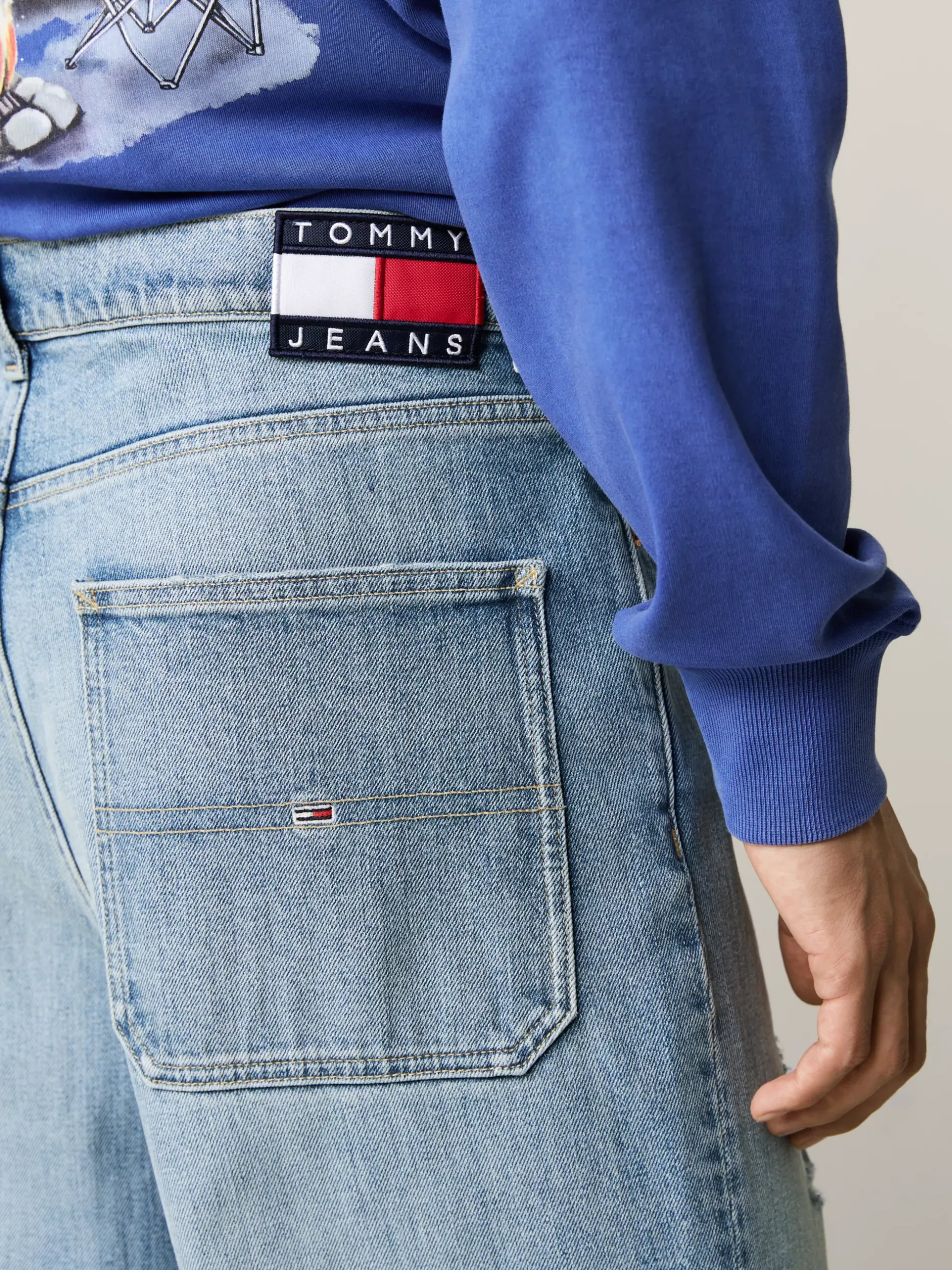 Jeansy*Tommy Hilfiger Jeansy W Stylu Skater DENIM MEDIUM