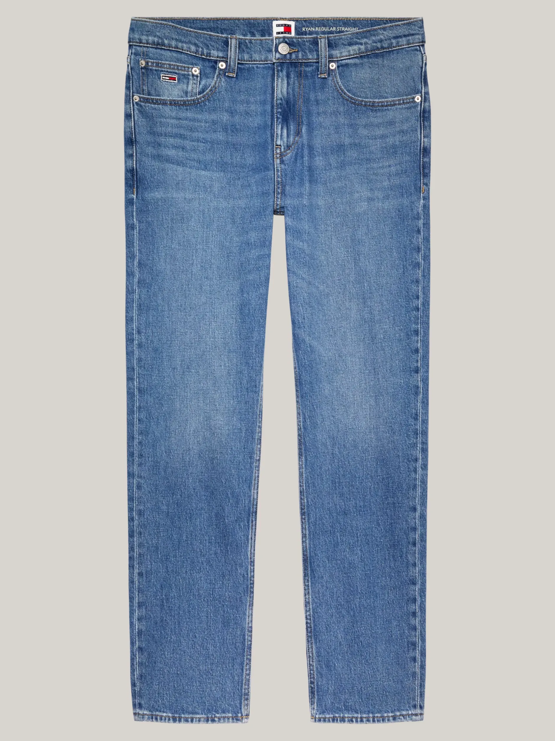 Jeansy*Tommy Hilfiger Jeansy Z Efektem Wyblaknięcia Na Szwach DENIM MEDIUM