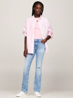 Jeansy*Tommy Hilfiger Jeansy Z Rozszerzanymi Nogawkami O średnim Stanie DENIM LIGHT
