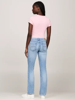 Jeansy*Tommy Hilfiger Jeansy Z Rozszerzanymi Nogawkami O średnim Stanie DENIM LIGHT