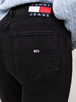 Jeansy*Tommy Hilfiger Jeansy Z Rozszerzanymi Nogawkami I Wysokim Stanem DENIM BLACK