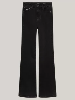 Jeansy*Tommy Hilfiger Jeansy Z Rozszerzanymi Nogawkami I Wysokim Stanem DENIM BLACK