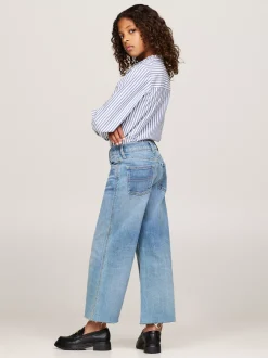 Jeansy*Tommy Hilfiger Jeansy Z Szerokimi Nogawkami Do Kostki LTUSED