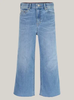 Jeansy*Tommy Hilfiger Jeansy Z Szerokimi Nogawkami Do Kostki LTUSED