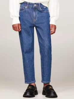 Jeansy*Tommy Hilfiger Jeansy Z Wysokim Stanem I Efektem Sprania DKSALTPEPPER