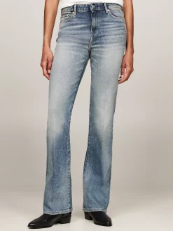 Jeansy*Tommy Hilfiger Jeansy Ze średnim Stanem I Efektem Wyblaknięcia MEG