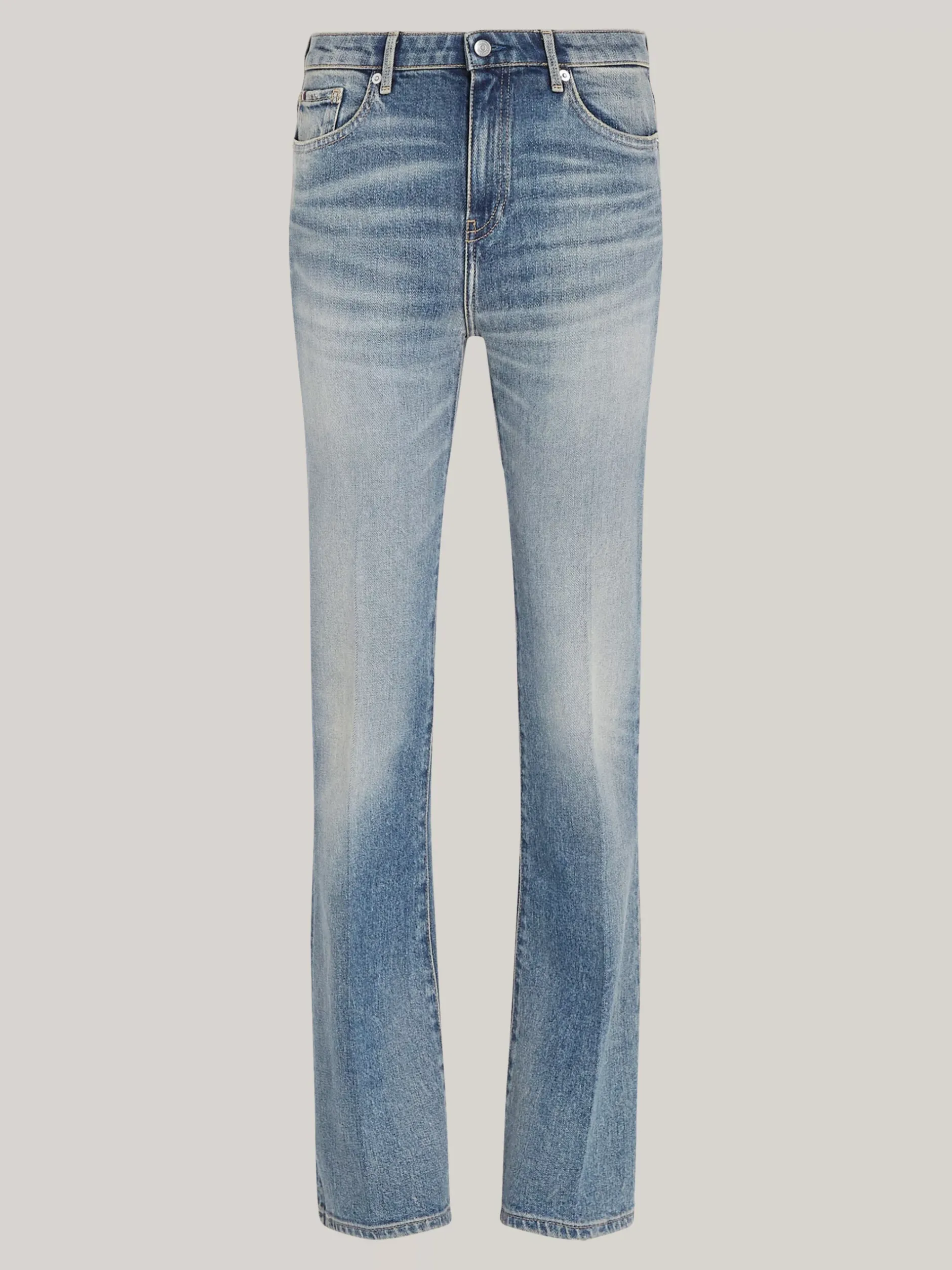 Jeansy*Tommy Hilfiger Jeansy Ze średnim Stanem I Efektem Wyblaknięcia MEG