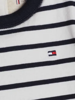 Dziewczynki|Chłopcy*Tommy Hilfiger Jednoczęściowe Ubranko W Paski DESERT SKY STRIPE