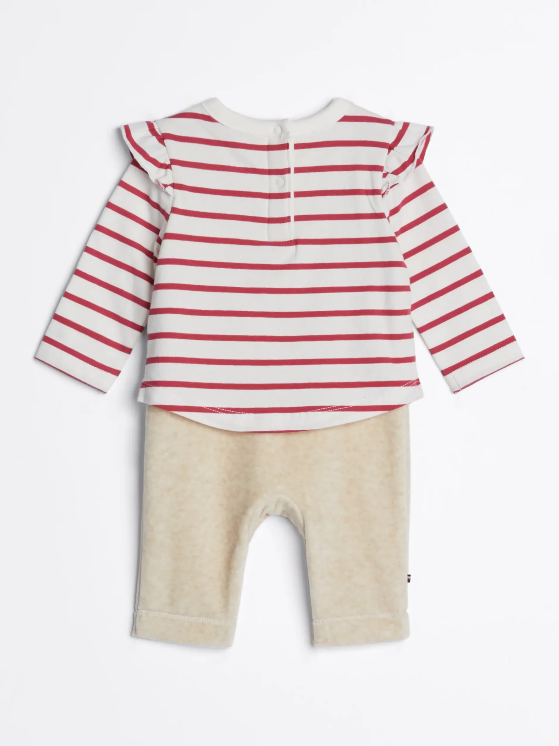 Dziewczynki|Chłopcy*Tommy Hilfiger Jednoczęściowe Ubranko W Paski HERITAGE PINK STRIPE