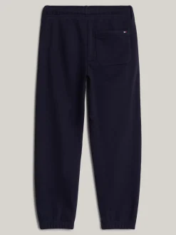 Spodnie I Szorty*Tommy Hilfiger Joggery Adaptive Z Wyhaftowanym Logo DESERT SKY