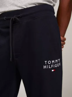 Stroje Domowe*Tommy Hilfiger Joggery Lounge TH Original Z Logo DESERT SKY