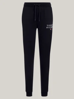 Stroje Domowe*Tommy Hilfiger Joggery Lounge TH Original Z Logo DESERT SKY