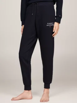 Stroje Domowe*Tommy Hilfiger Joggery Z Mankietami TH Original DESERT SKY