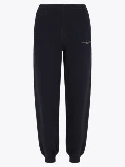 Spodnie*Tommy Hilfiger Joggery Z Mankietami U Dołu I Logo Z Boku DESERT SKY