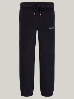 Spodnie, Szorty I Spódnice|Spodnie I Szorty*Tommy Hilfiger Joggery Z Polaru Hilfiger Monotype DESERT SKY