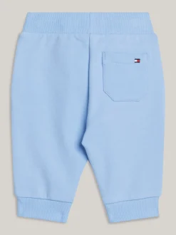 Dziewczynki|Chłopcy*Tommy Hilfiger Joggery Ze ściągaczami I Sygnowanymi Troczkami VESSEL BLUE