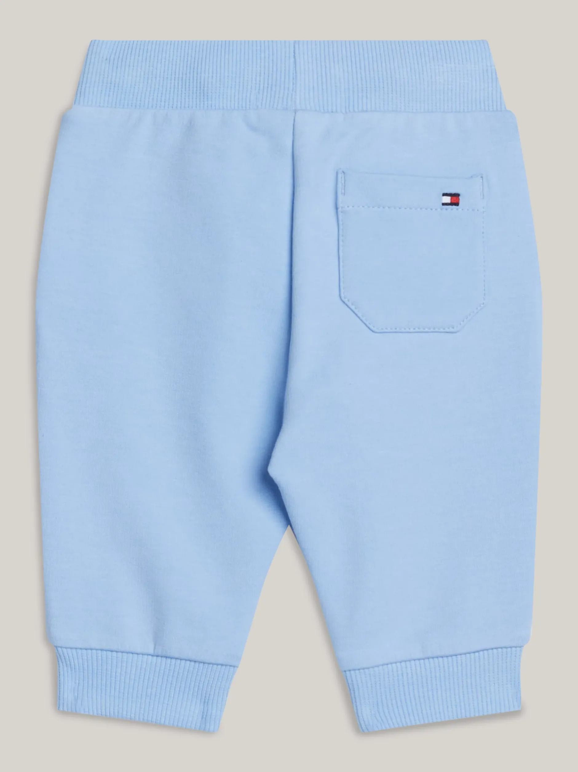 Dziewczynki|Chłopcy*Tommy Hilfiger Joggery Ze ściągaczami I Sygnowanymi Troczkami VESSEL BLUE