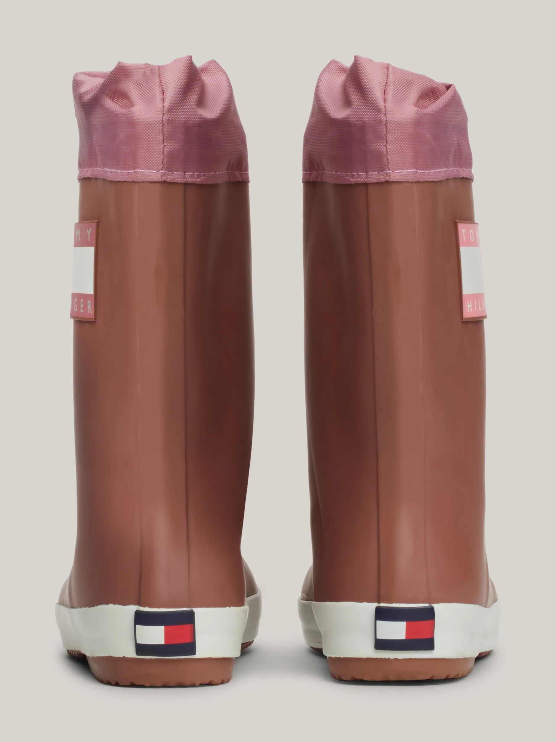 Obuwie I Akcesoria|Obuwie I Akcesoria*Tommy Hilfiger Kalosze Z Troczkami ANTIQUE ROSE