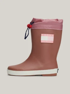 Obuwie I Akcesoria|Obuwie I Akcesoria*Tommy Hilfiger Kalosze Z Troczkami ANTIQUE ROSE