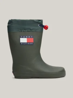 Obuwie I Akcesoria|Obuwie I Akcesoria*Tommy Hilfiger Kalosze Z Troczkami MILITARY GREEN