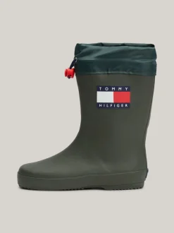 Obuwie I Akcesoria|Obuwie I Akcesoria*Tommy Hilfiger Kalosze Z Troczkami MILITARY GREEN