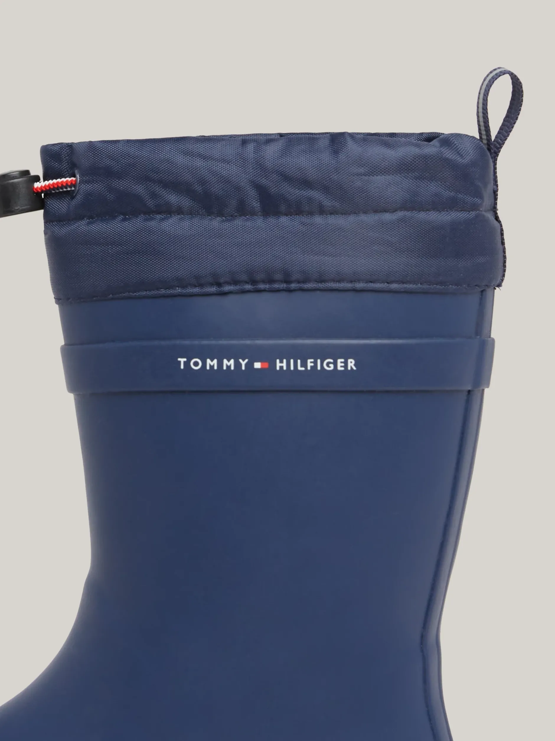 Obuwie I Akcesoria|Obuwie I Akcesoria*Tommy Hilfiger Kalosze Z Troczkami I Logo BLUE