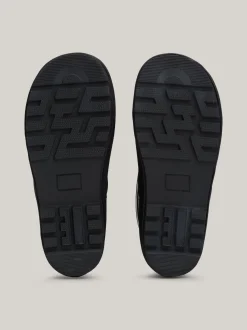 Obuwie I Akcesoria|Obuwie I Akcesoria*Tommy Hilfiger Kalosze Z Troczkami I Logo BLACK