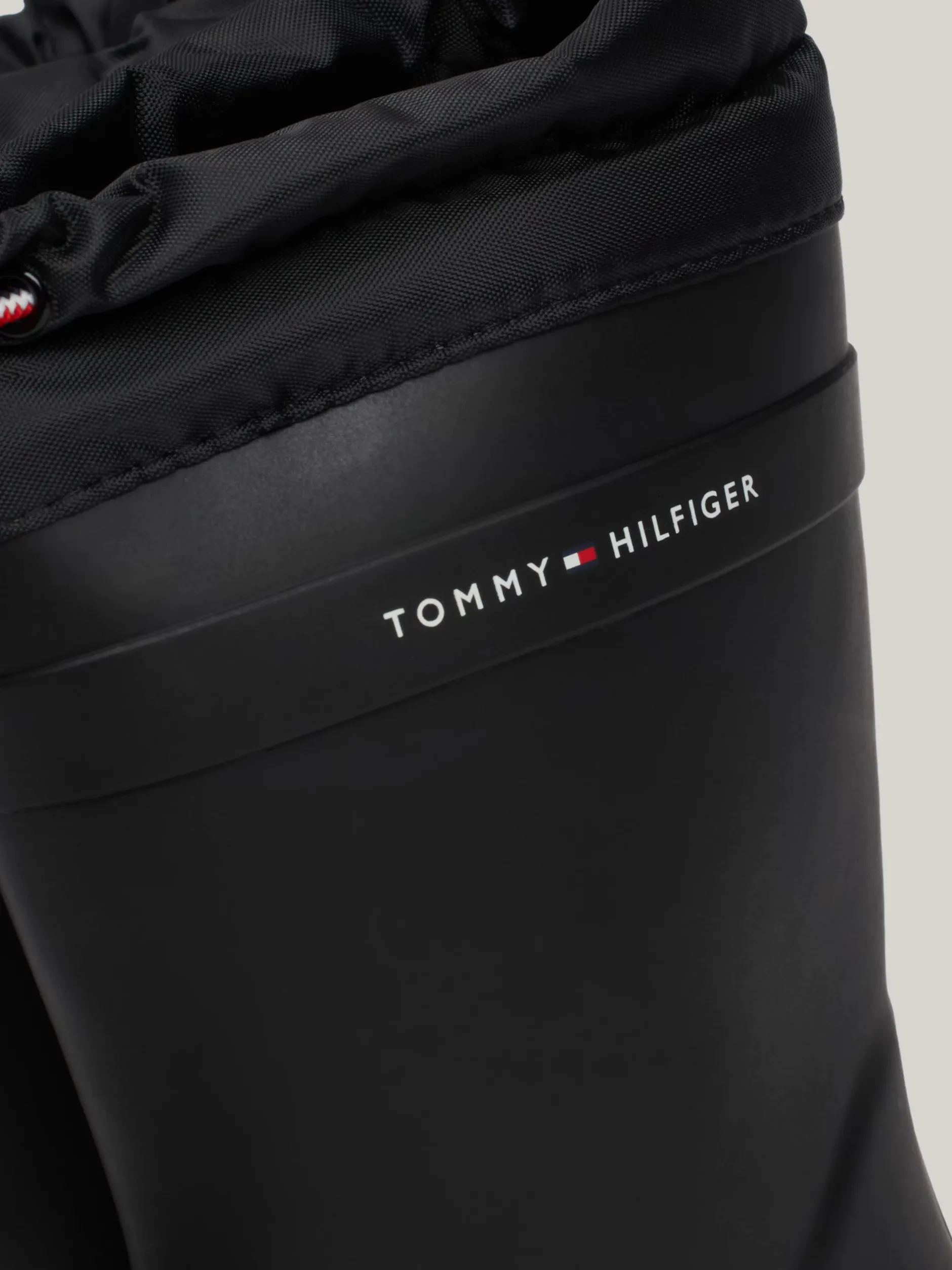 Obuwie I Akcesoria|Obuwie I Akcesoria*Tommy Hilfiger Kalosze Z Troczkami I Logo BLACK