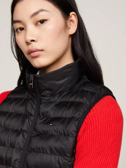 Kurtki & Płaszcze*Tommy Hilfiger Kamizelka Puchowa BLACK