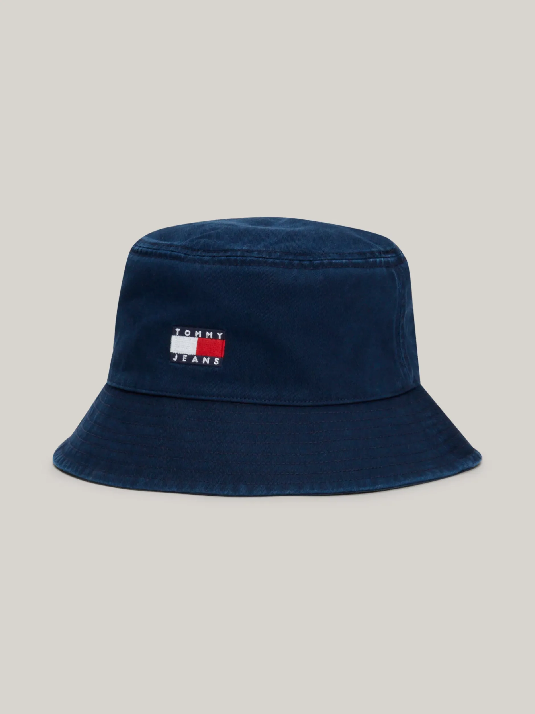 Czapki I Szaliki*Tommy Hilfiger Kapelusz Rybacki Heritage Z Logo DARK NIGHT NAVY