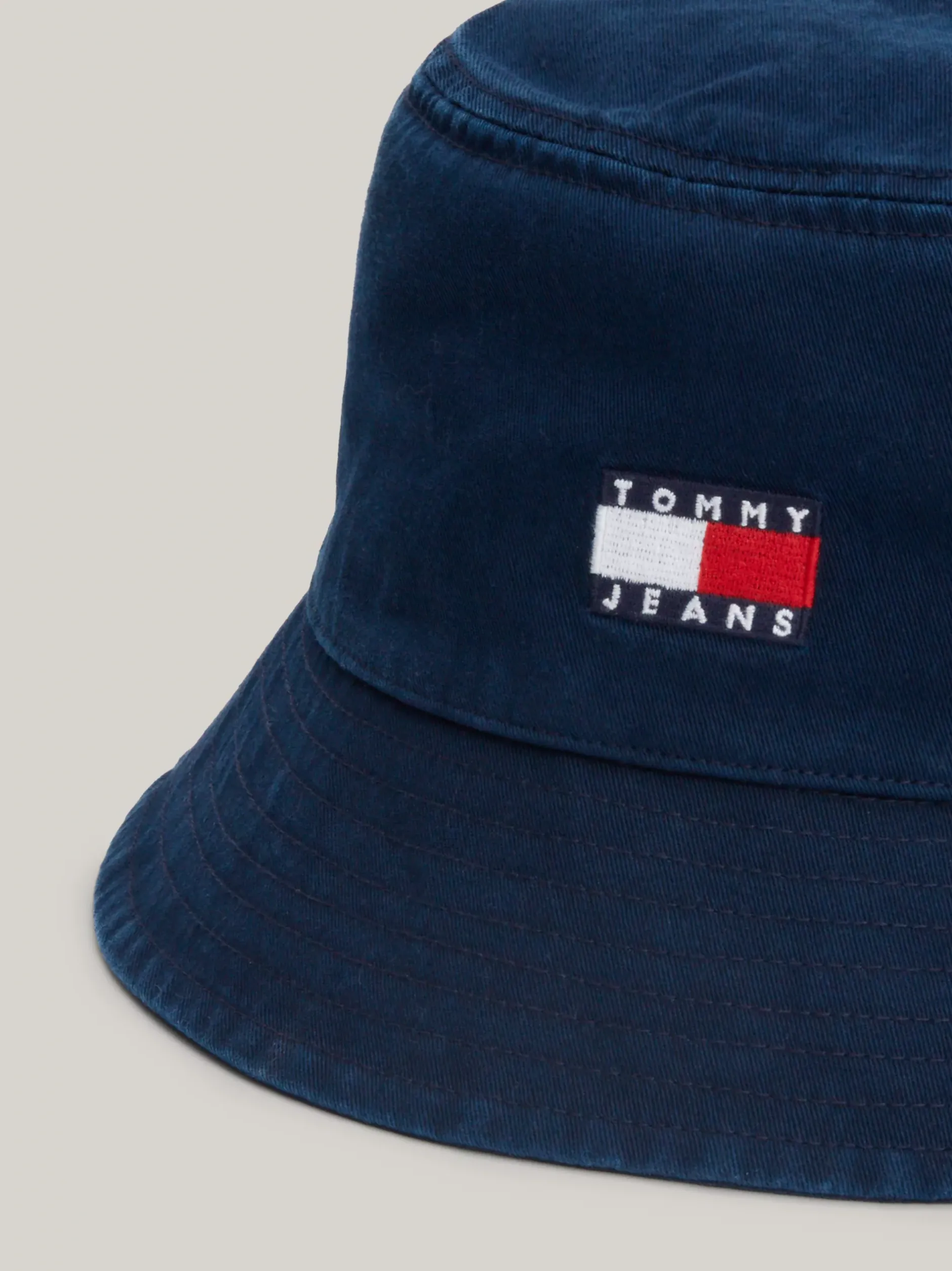 Czapki I Szaliki*Tommy Hilfiger Kapelusz Rybacki Heritage Z Logo DARK NIGHT NAVY