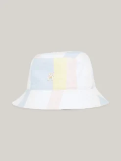 Czapki I Szaliki*Tommy Hilfiger Kapelusz Rybacki Z Monogramem TH STRIPES MIX