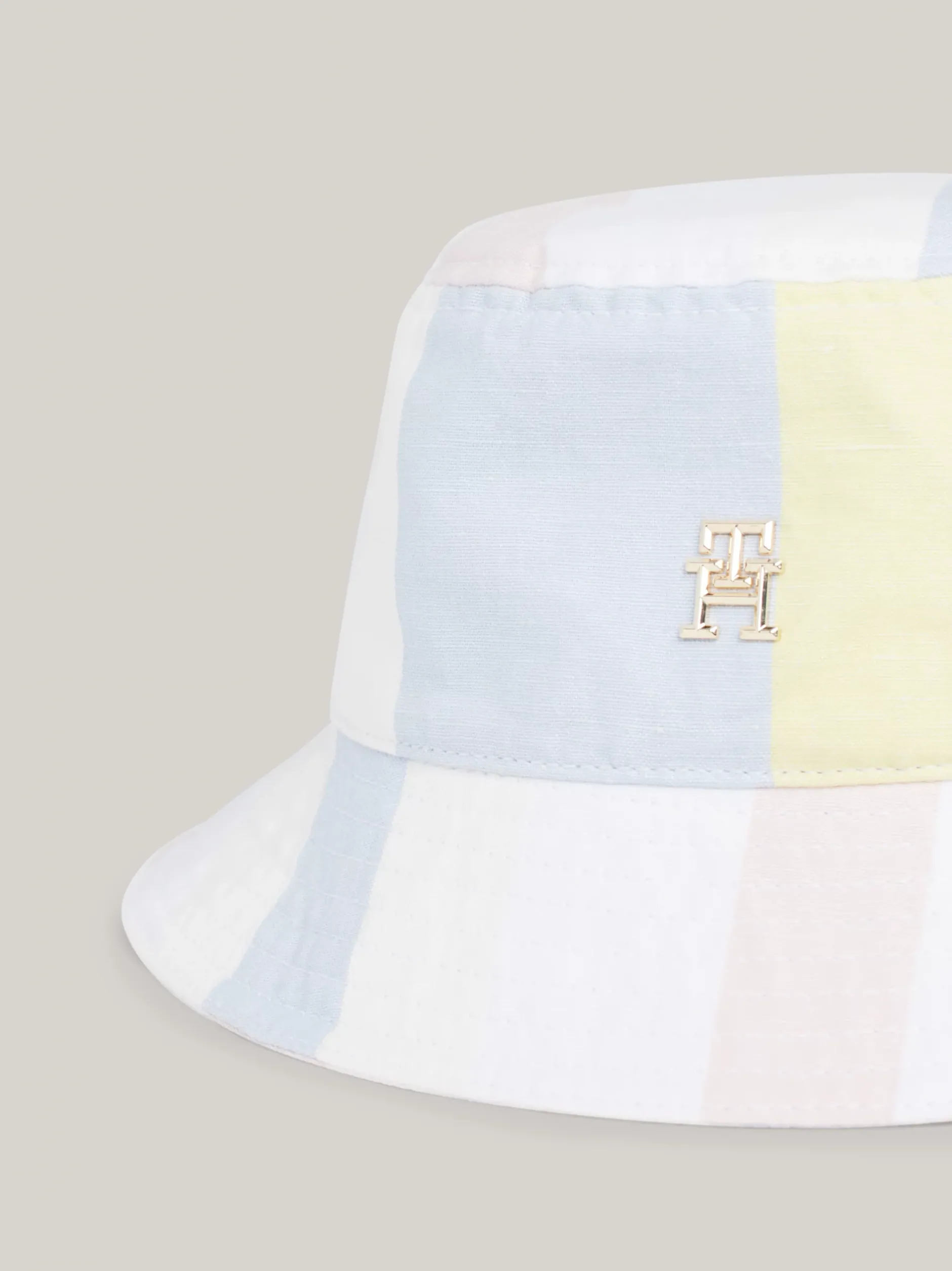 Czapki I Szaliki*Tommy Hilfiger Kapelusz Rybacki Z Monogramem TH STRIPES MIX