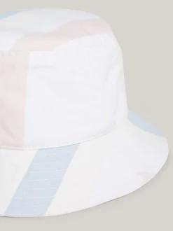 Czapki I Szaliki*Tommy Hilfiger Kapelusz Rybacki Z Monogramem TH STRIPES MIX
