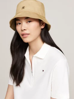 Czapki I Szaliki*Tommy Hilfiger Kapelusz Rybacki Z Plakietką Z Monogramem TH BEECHWOOD