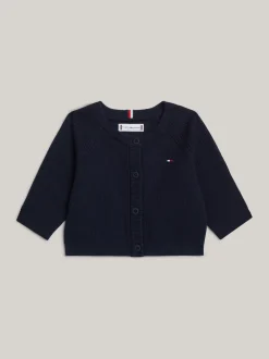 Dziewczynki|Chłopcy*Tommy Hilfiger Kardigan Essential Z Rękawami 3/4 DESERT SKY