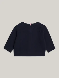 Dziewczynki|Chłopcy*Tommy Hilfiger Kardigan Essential Z Rękawami 3/4 DESERT SKY