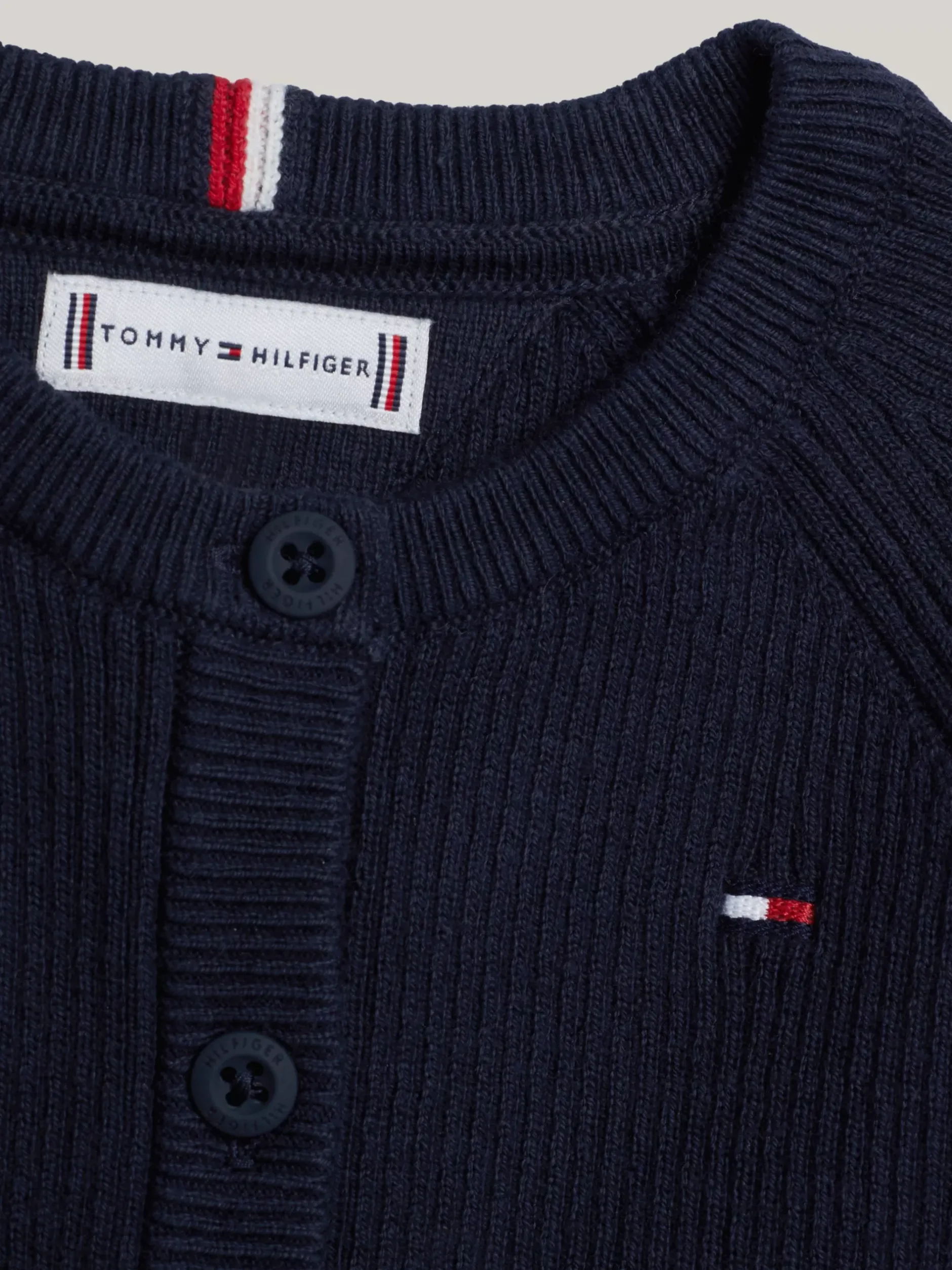 Dziewczynki|Chłopcy*Tommy Hilfiger Kardigan Essential Z Rękawami 3/4 DESERT SKY